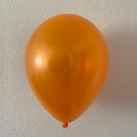 Воздушный шар Оранжевый Металлик